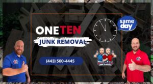 Junk vehicle removal services in Harford County, Maryland – One Ten Junk Removal